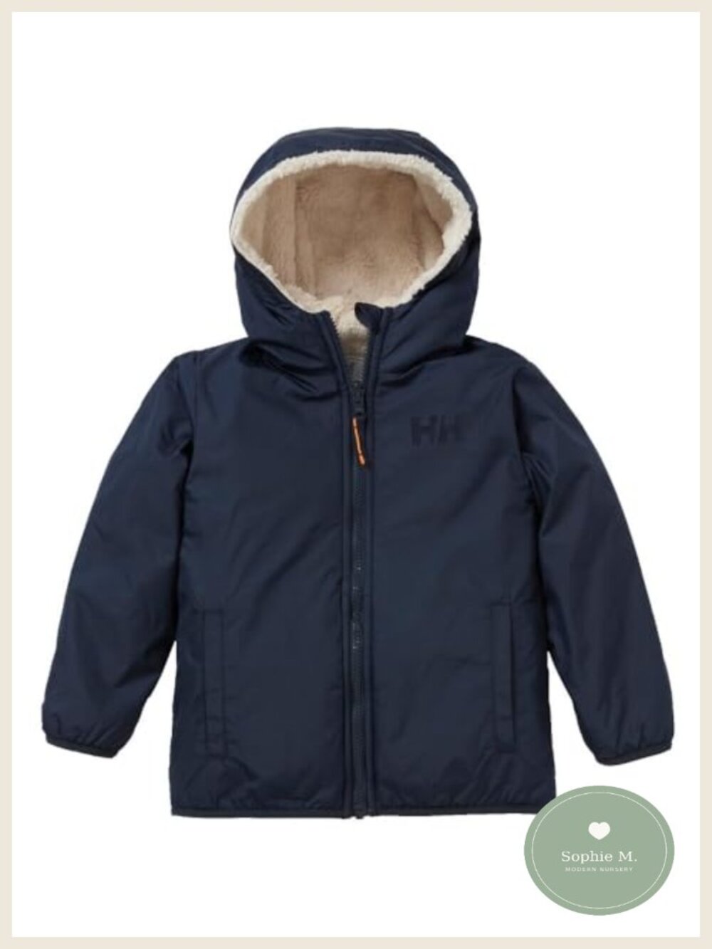 Helly Hansen Champ Reversible Kids Jacket Water Repellent Pile Lined